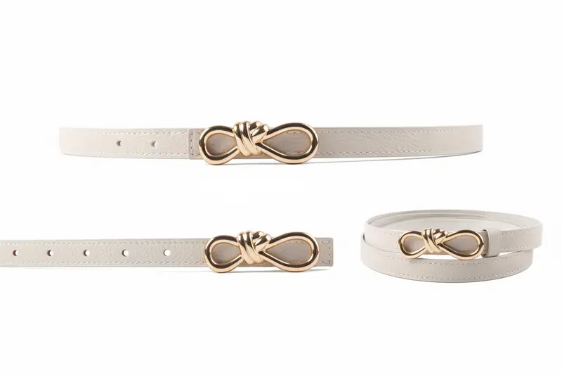 Riem gouden strik