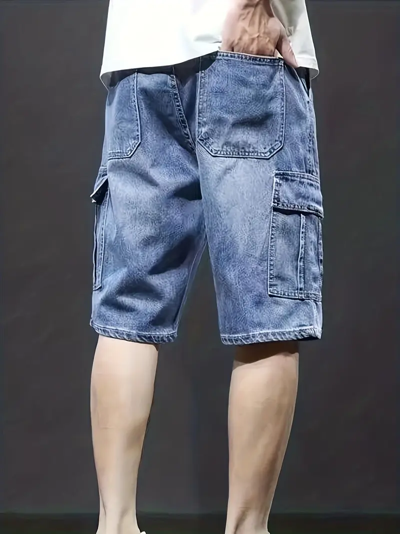 Roley | Cargo Denim Shorts