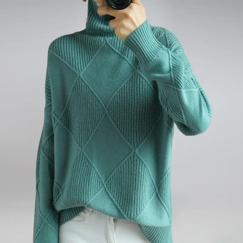 Rollkragenpullover Mit Weiter Passform - Luzie