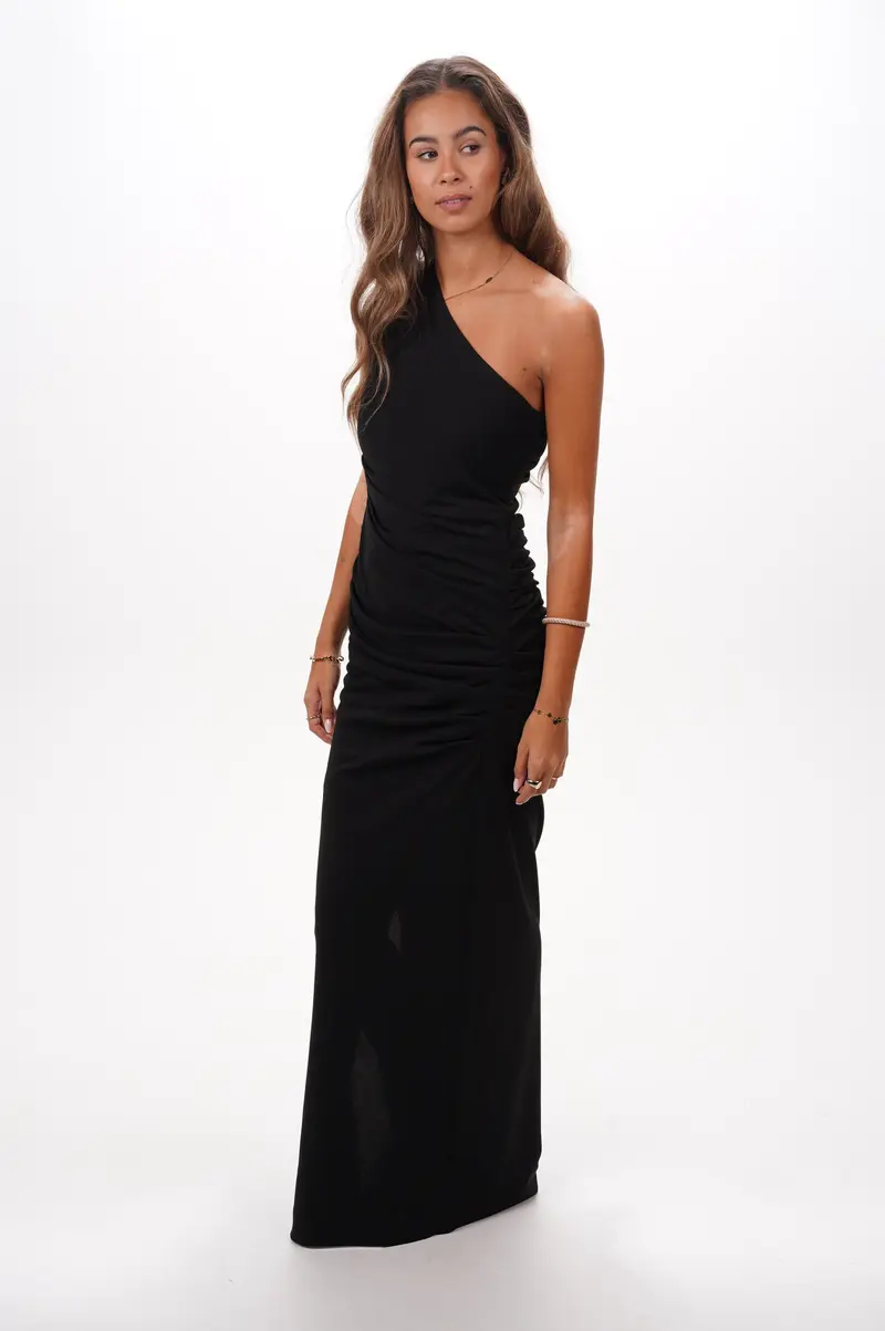 ROTATE Dress Draped one shoulder