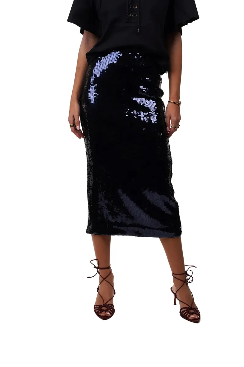 ROTATE Skirt Tasha Sequins pencil