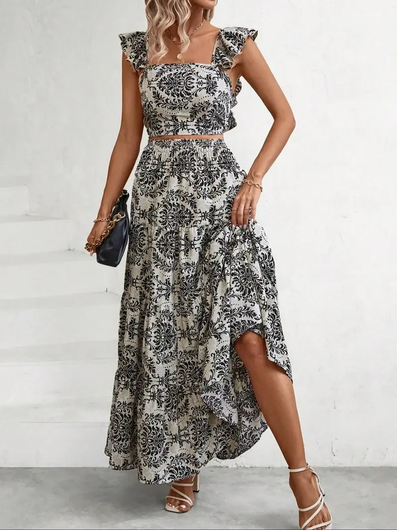 RUE | Boho Print Two-Piece Set