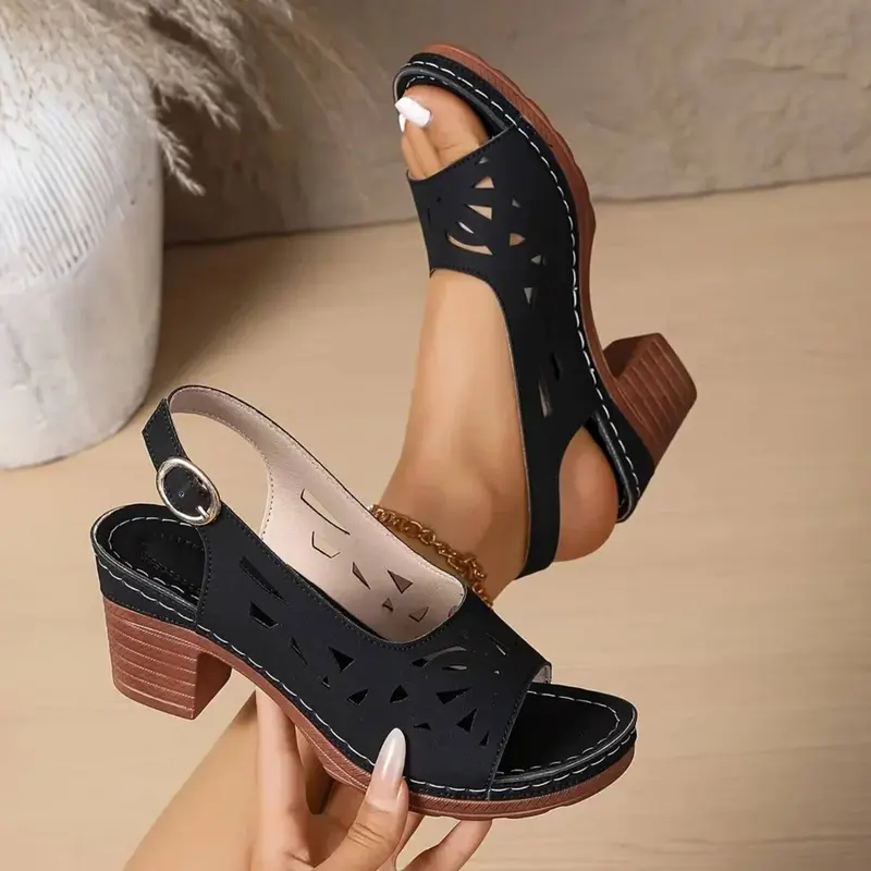 Runa™ | Comfort Wedge Sandals