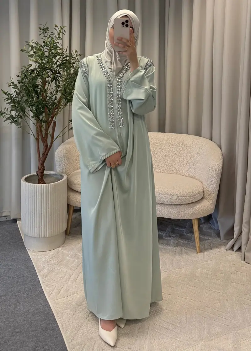 SABRINA ABAYA LIGHTGREEN