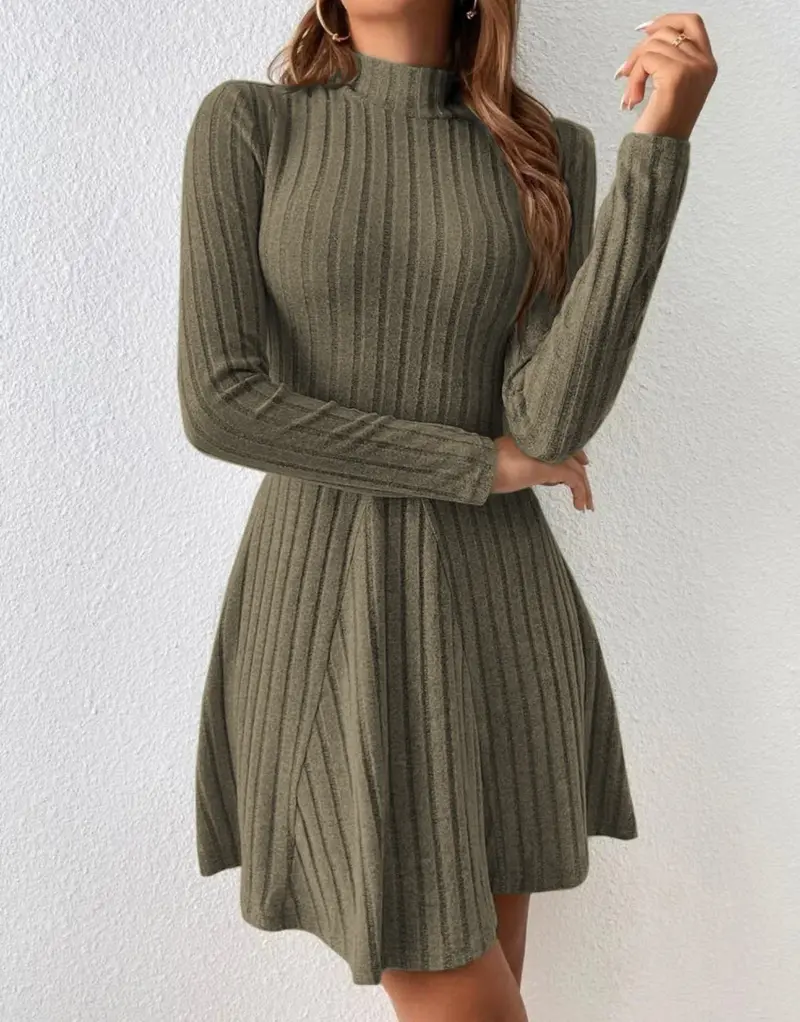 Safira™ | Ribbed Slim Dress