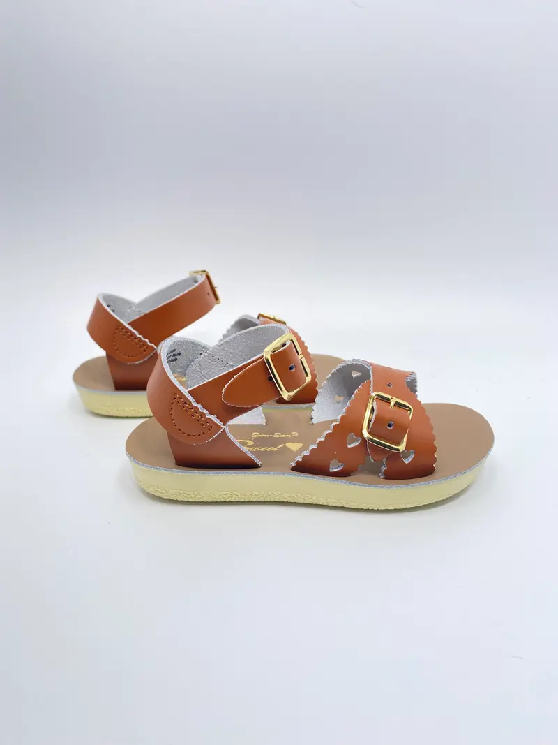 Salt Water 1405 Sweetheart Tan Kids