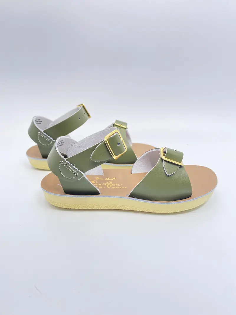 Salt Water 1716 Surfer Olive Kids
