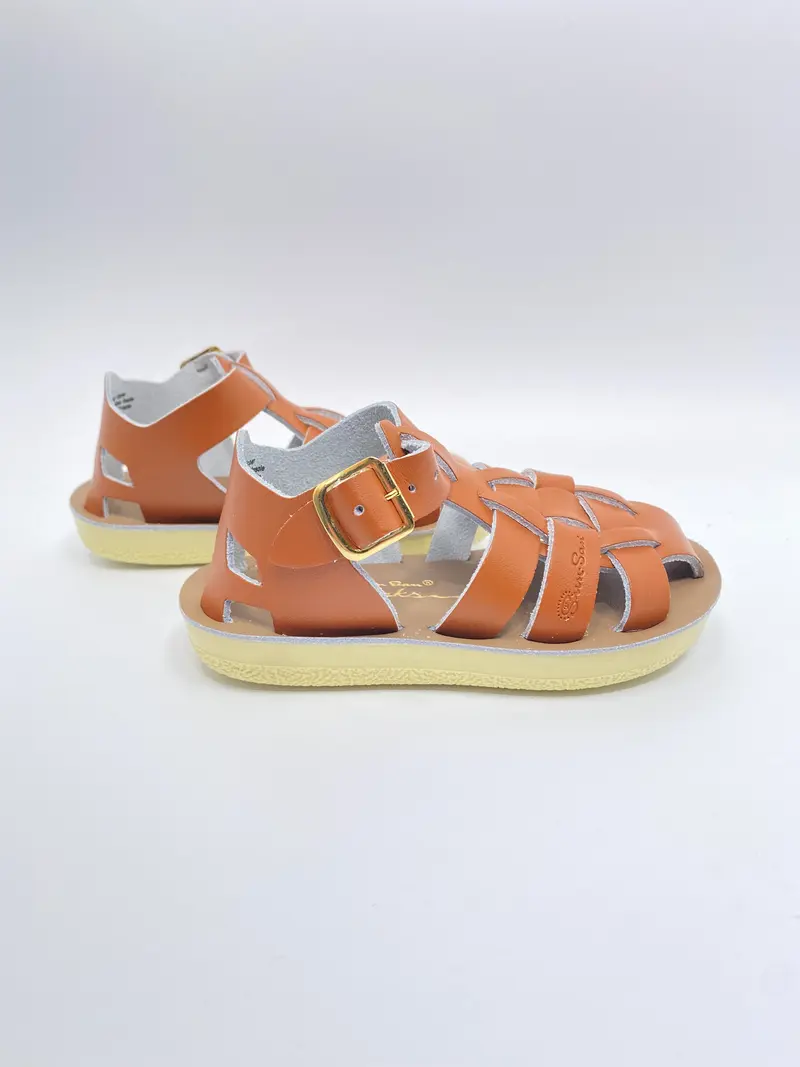 Salt Water 4405 Shark Tan Kids