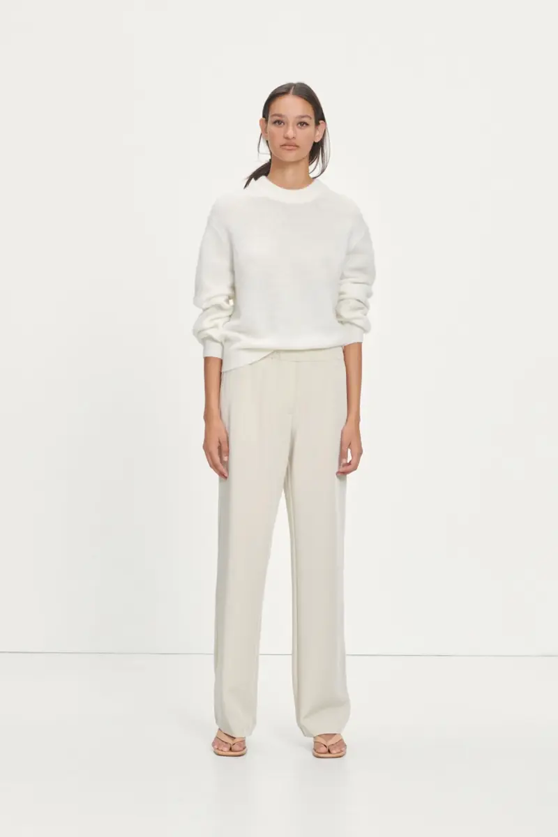 Samsøe Samsøe hoys straight pants quicksand