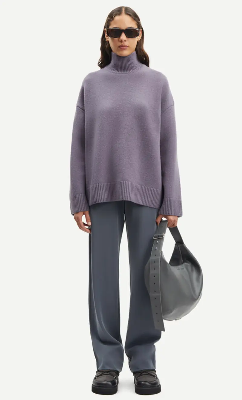 Samsøe Samsøe hoys straight pants turbulence
