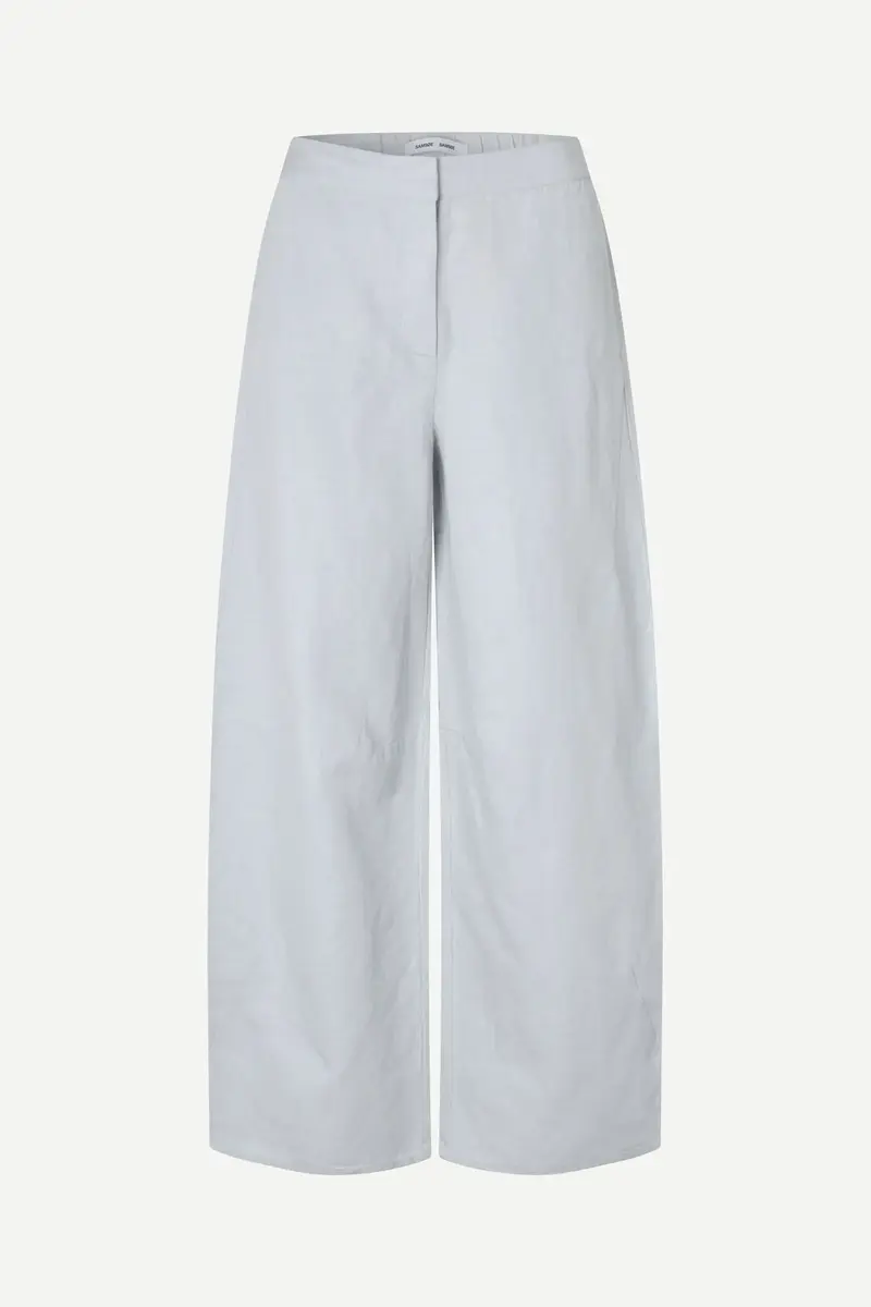 Samsøe Samsøe Saroko trousers gray dawn melange