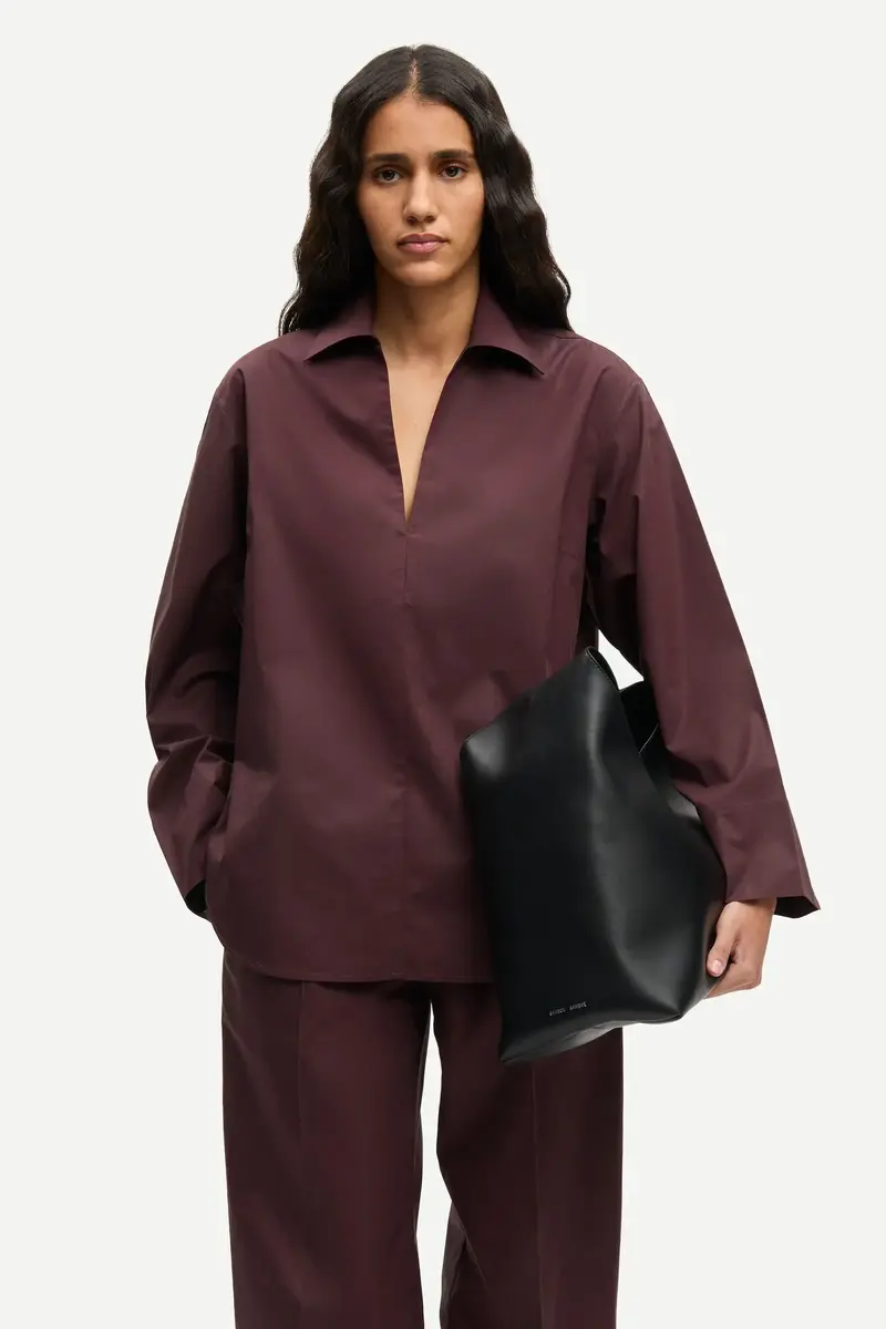 Samsøe Samsøe Sasully blouse fudge