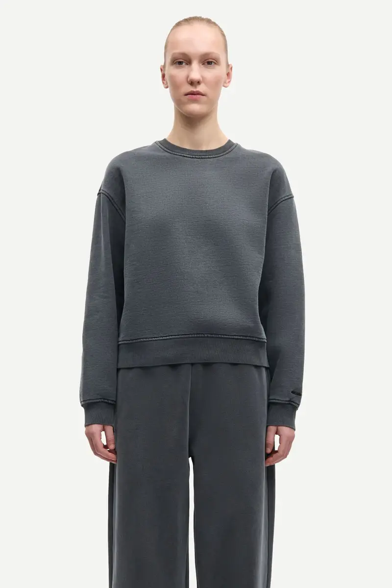 Samsøe Samsøe sava sweatshirt charcoal art