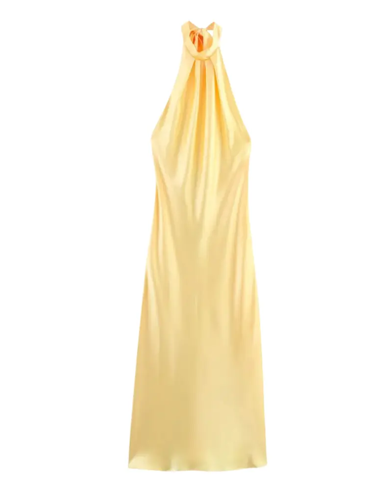 Satin Gate Dress