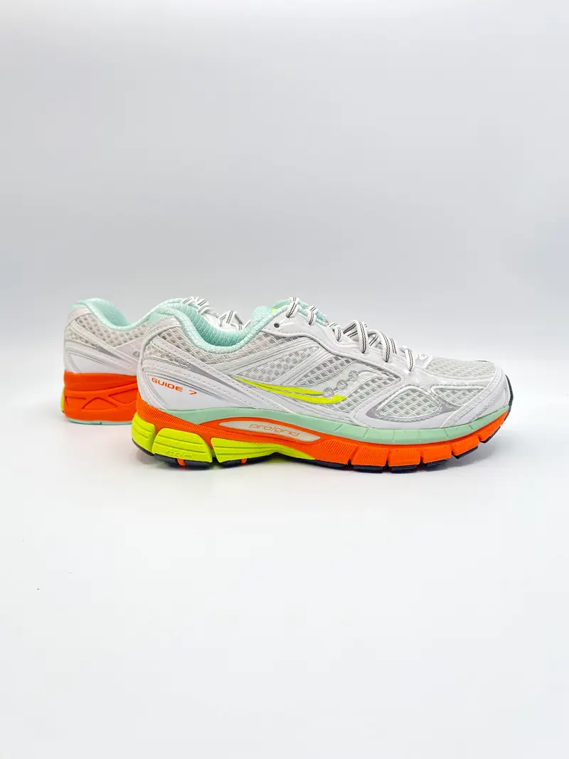 Saucony progrid guide 7 white/ multi blanc