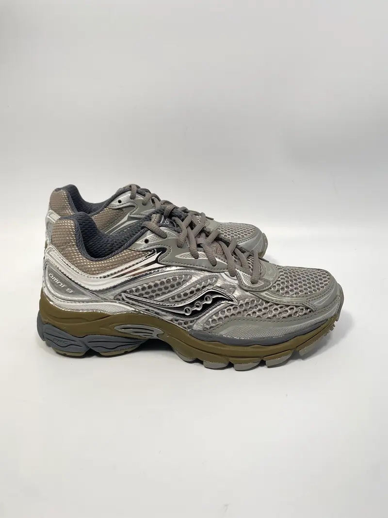 Saucony progrid omni 9 sneaker zilver