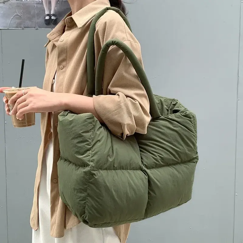 Scarlett - Pikowana torba shopperka damska