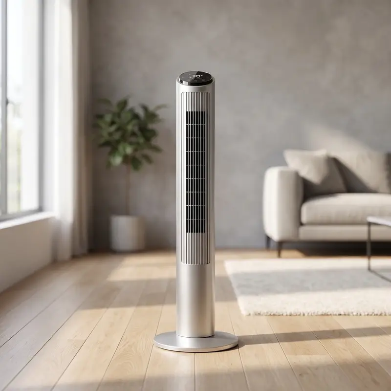 Schlanker Leiser Rotorloser Turmventilator - Aerovex