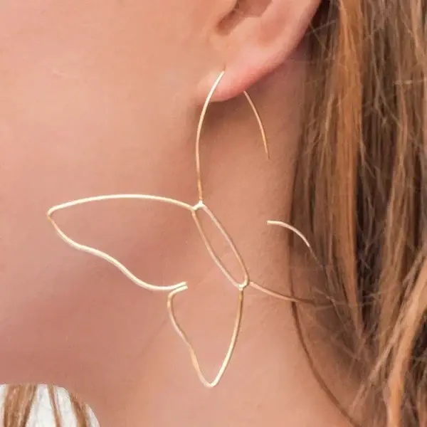 Schmetterling Ohr | Frauen große Schmetterlings Ohrringe | Shop Nory