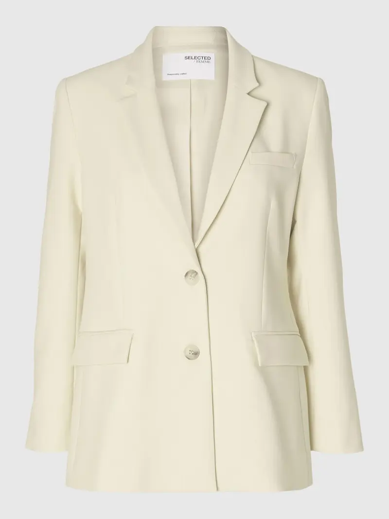 Selected rita classic blazer birch