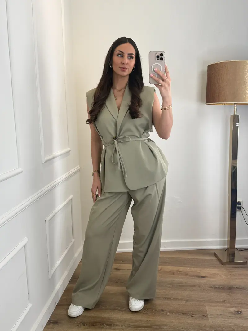 Senna gilet - olive