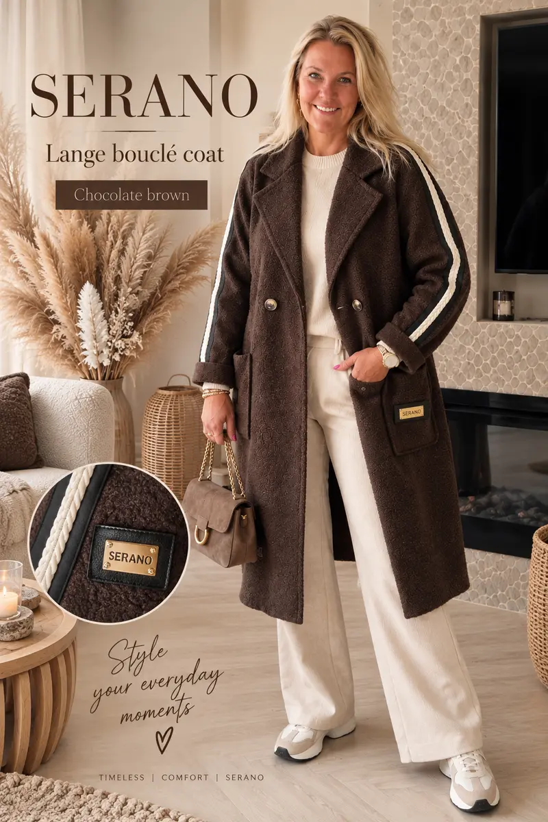 Serano Boucle Coat