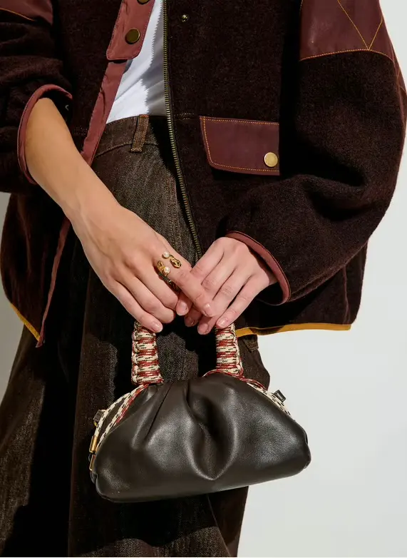 Sessùn bag chaton coffea leather