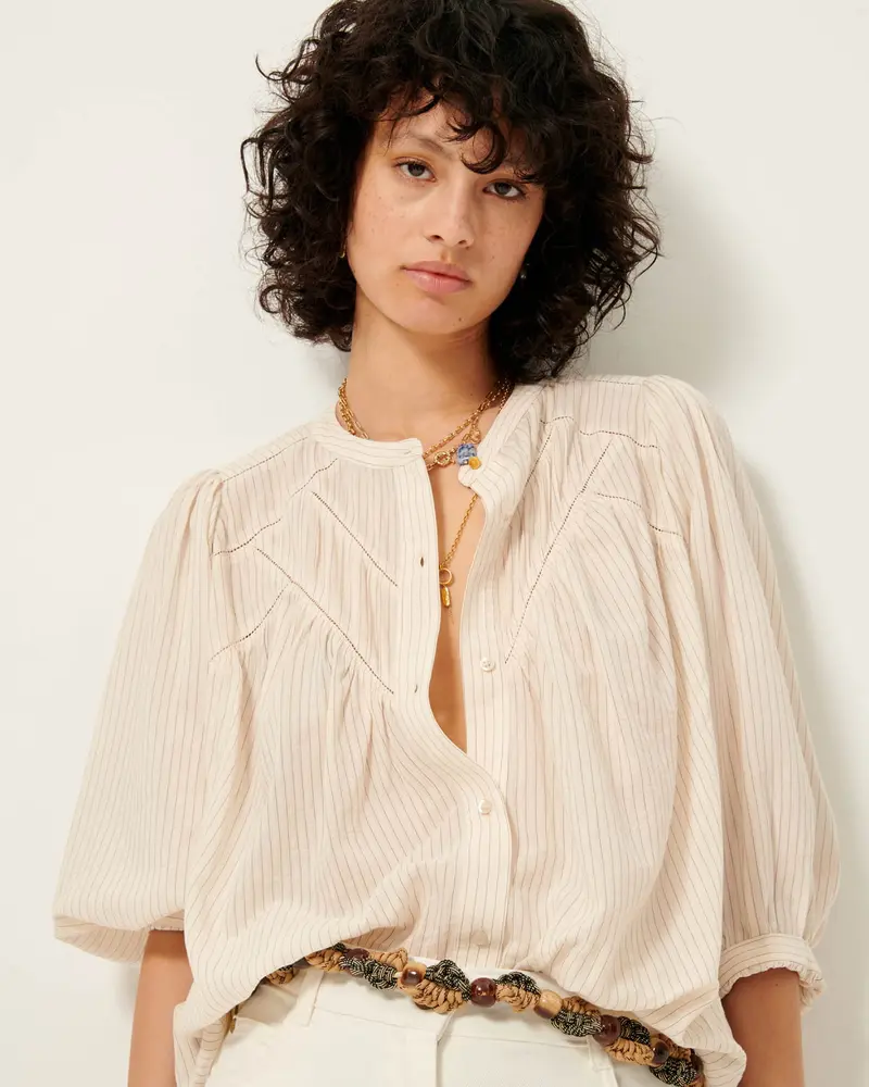 Sessùn blouse savi sandblack
