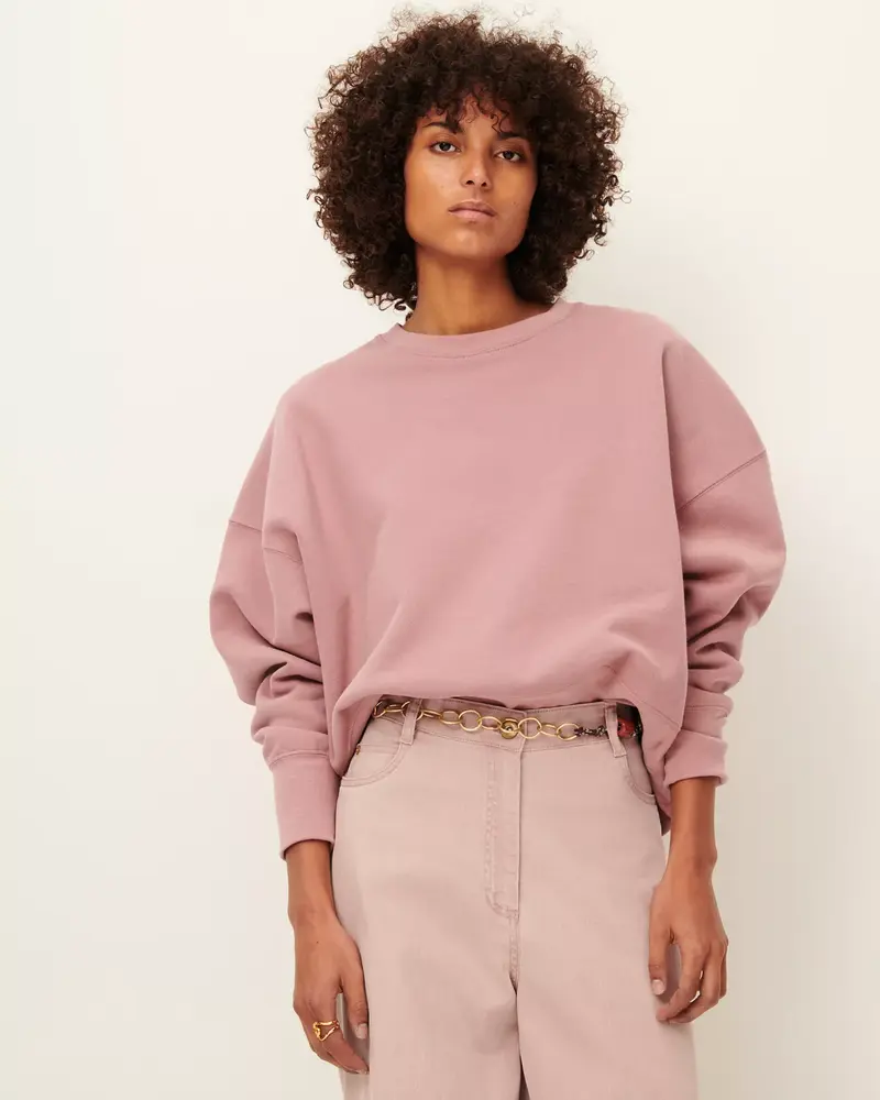 Sessùn cropped sweater isi bois de ro