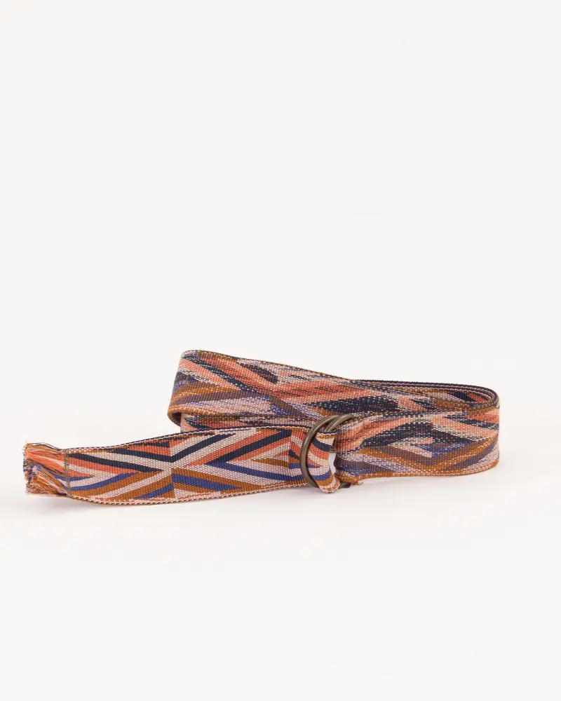 Sessùn Leah belt Sienna blue
