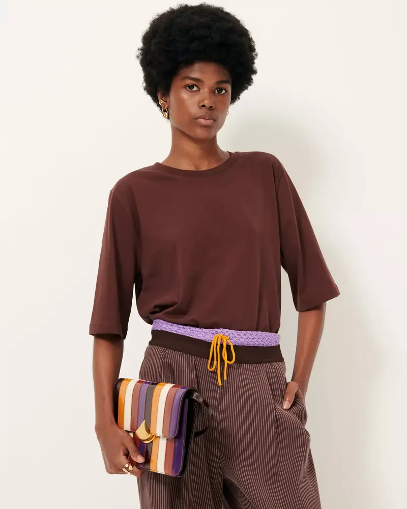 Sessùn T-shirt serge moka