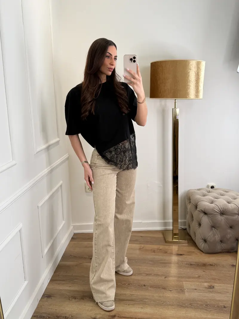Sharon extra tall wide leg jeans