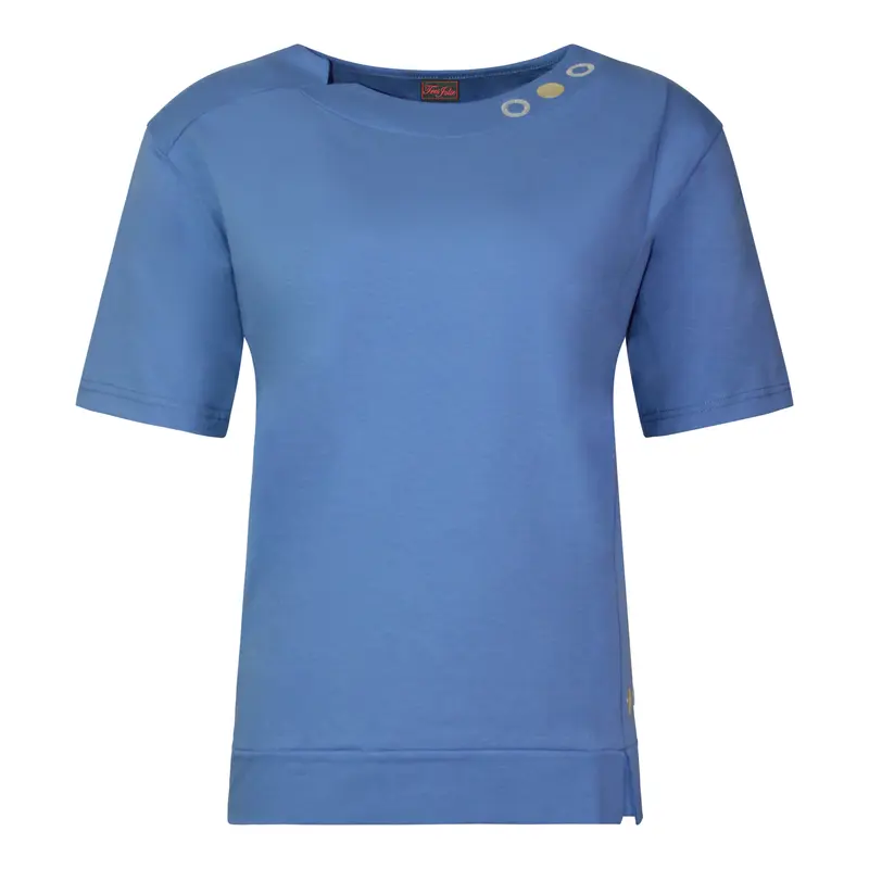 Shirt Uni Blauw Sierring