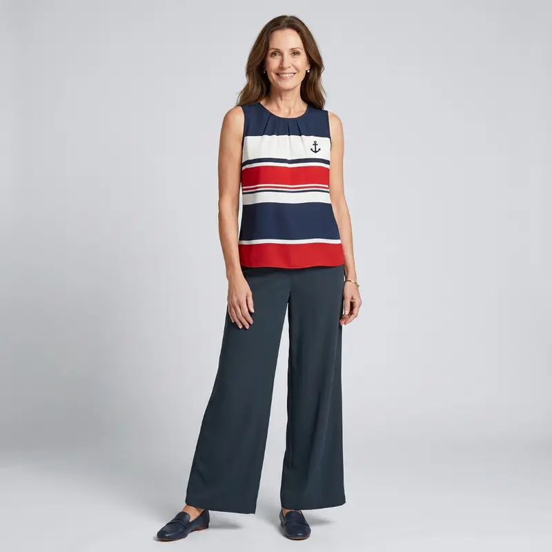 Sierra | Striped Old Money Set