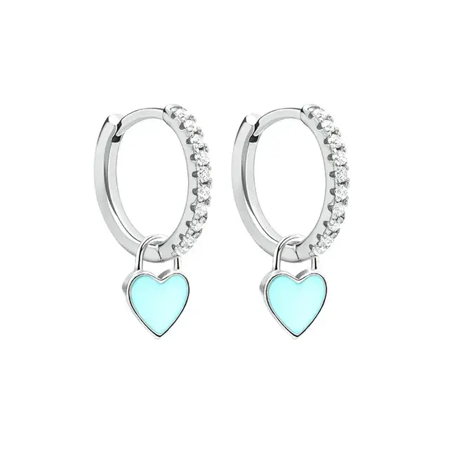 Silberfarbene Creolen | Shop Nory