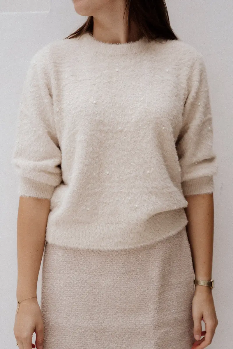 SL Knit Top Sand 26520
