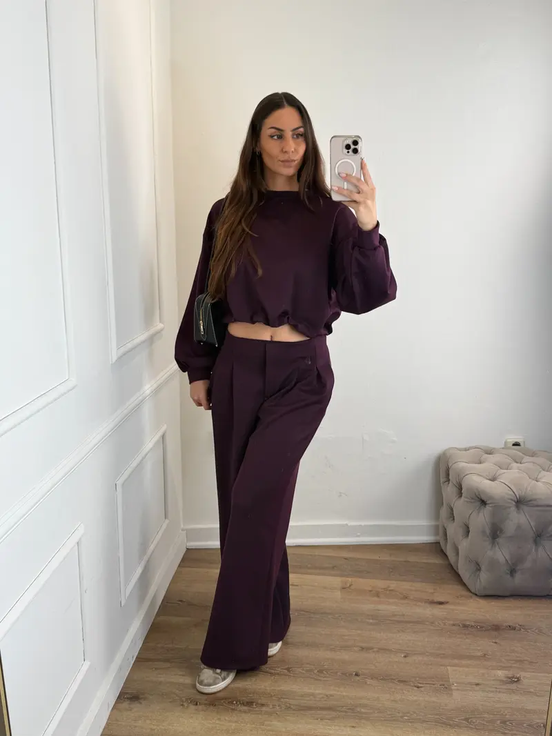 Sofie Set Lang Bordeaux