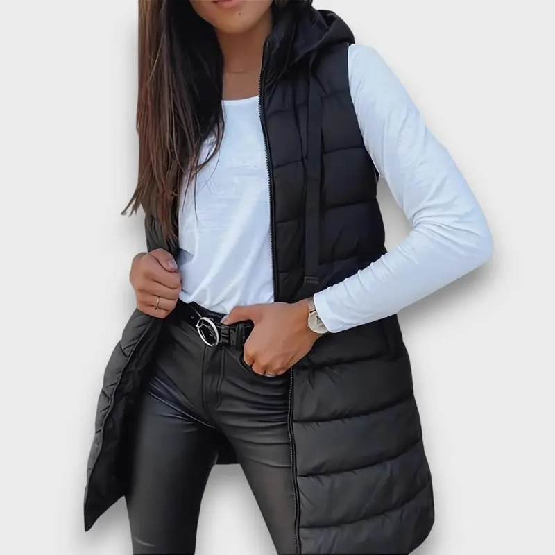 Sophie | Damen Teddy Jacke mit Kapuze für Herbst