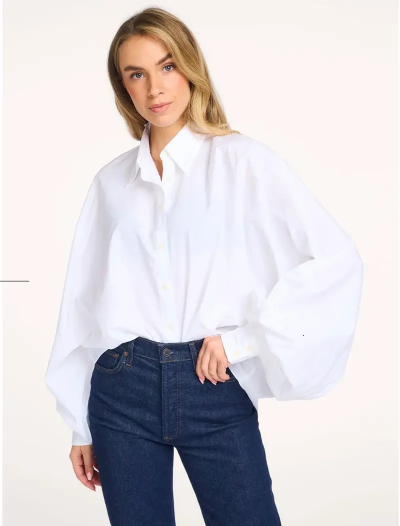 SOSUE blouse Antonia cotton white