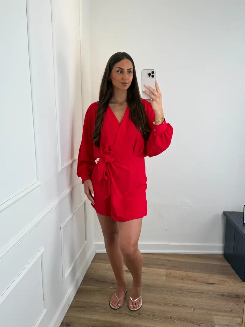 Stephanie Playsuit - Rood