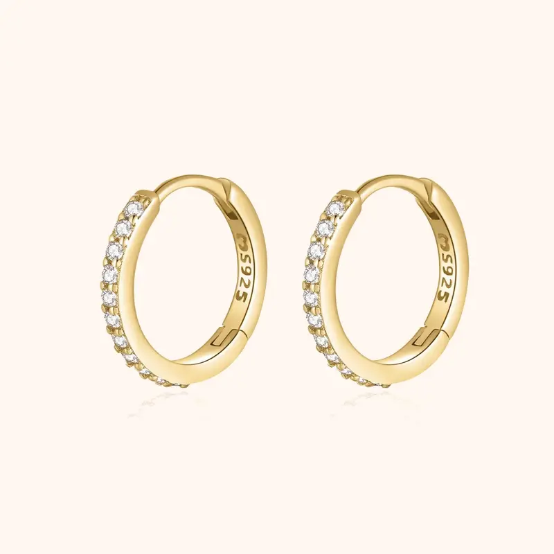 Strahlende Zirkonia-Ohrringe – Iriana | Shop Nory