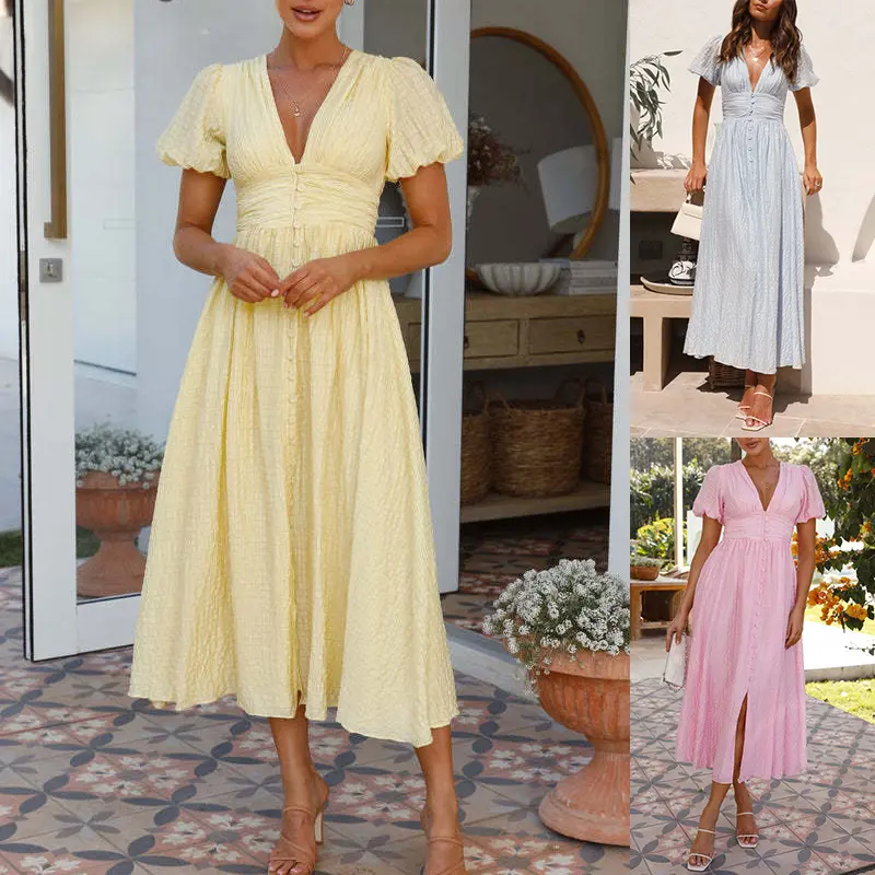 Summer Enchantment Puff Dress