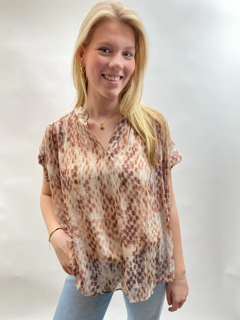 Suncoo blouse lover beige