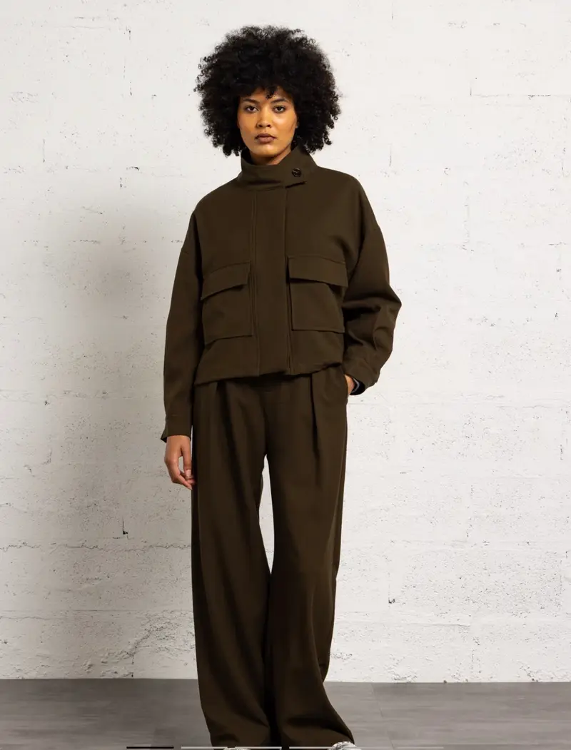 Suncoo Jio wide pants prune