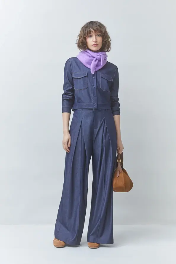 Suncoo pantalon julio bleu brut