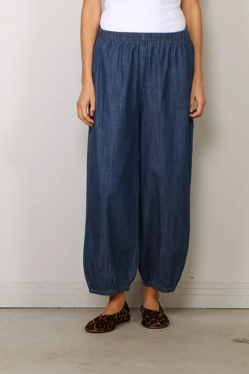 Suzie Kondi - Broek - Delos Pants Denim - Aegean