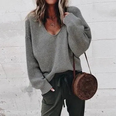 Sweater Women Modern Stylish Long Sleeve Everyday Winter Wear