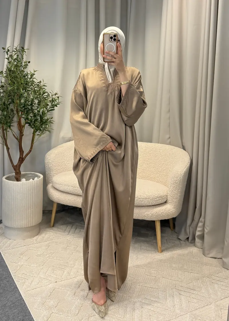 TARZ ABAYA BROWN