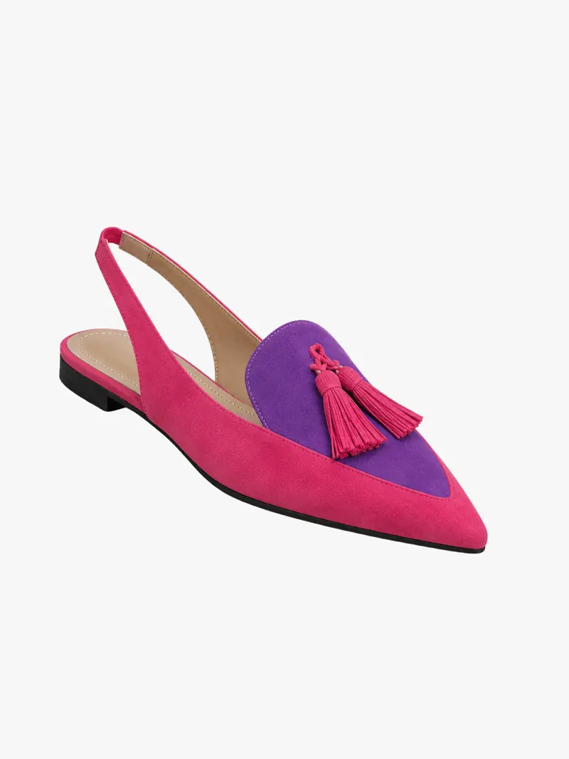 TASSEL STRAP FLAT SANDALS FOR WOMEN