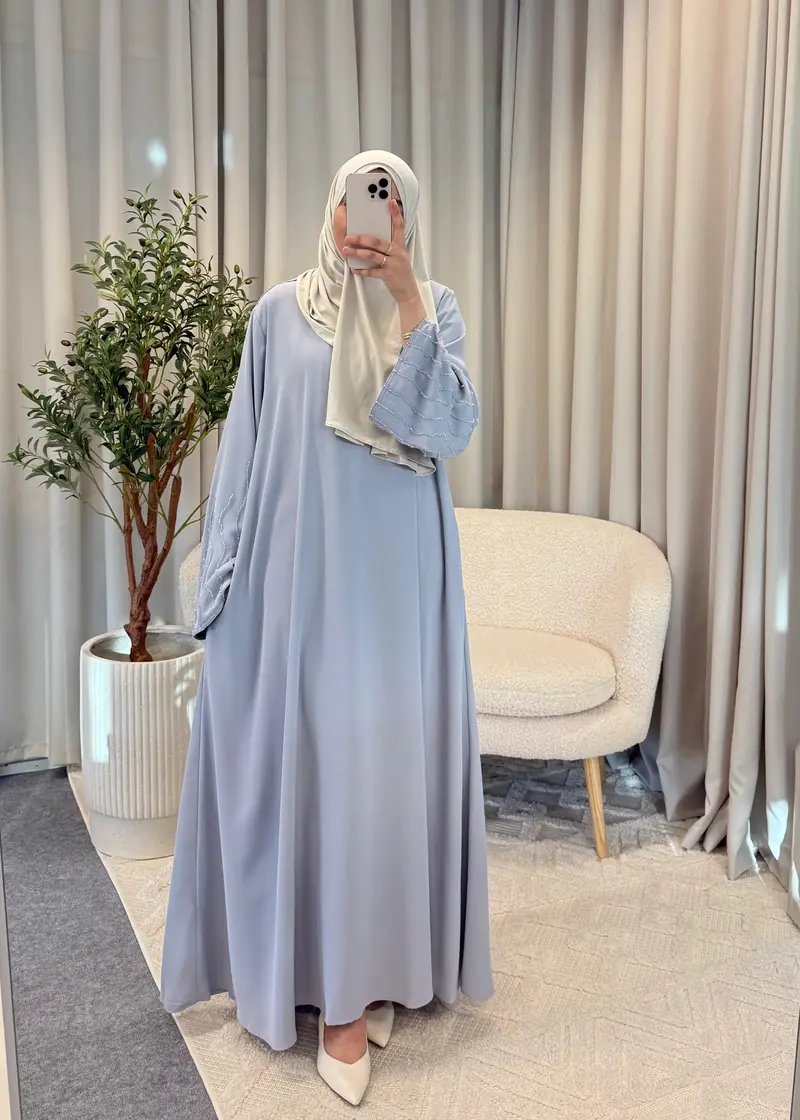 TAYSEER ABAYA BLUE
